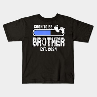 Brother To Be, First Time Brother Soon to Be Brother 2024 Kids T-Shirt